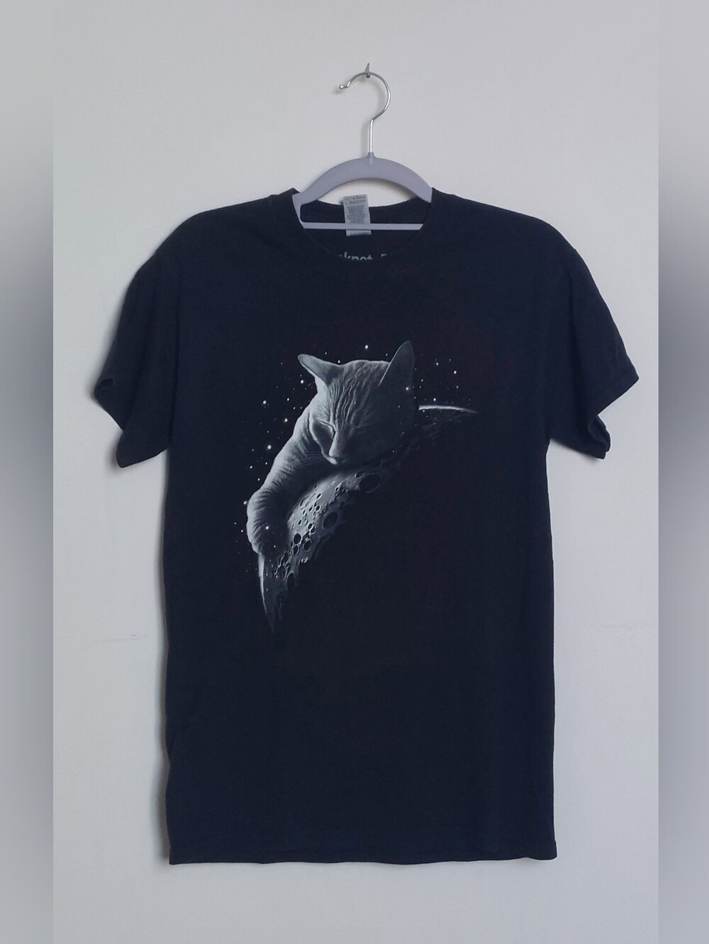 Cat On Moon Graphic T